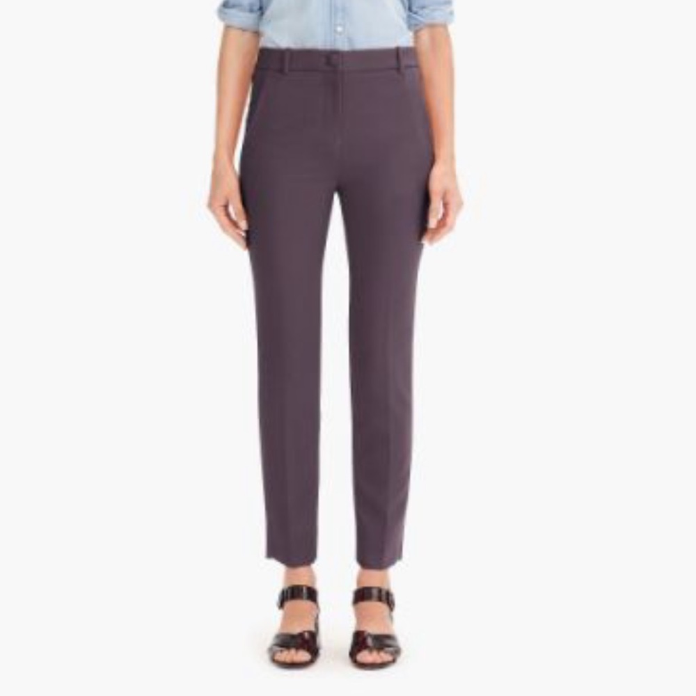 J Crew Cobalt Blue Cameron Slim Crop Pant
